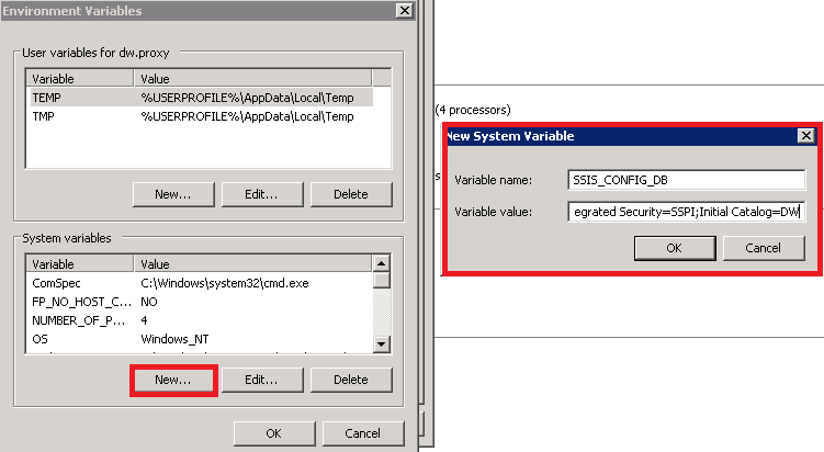 creating ssis package